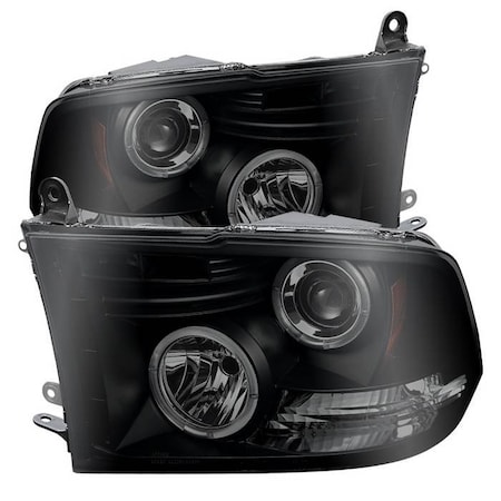 Spyder Automotive 09-16 RAM 1500/10-16 RAM 2500/3500 PROJECTOR HEADLIGHTS-HALOGEN MODEL ONLY DRIVE/PASS 5078407